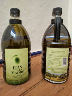 Aceite de oliva virgen extra ecológico 2L